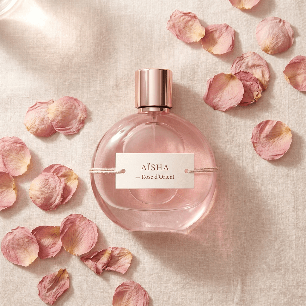 Flacon Rose d'Orient